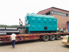 二吨液化气热水锅炉