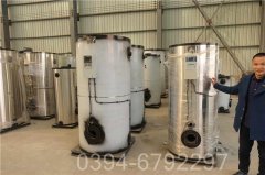 广西490kw液化气热水锅炉