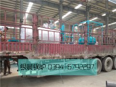 40万大卡燃气导油炉发货