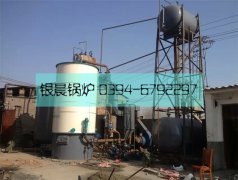 120万大卡生物质导油炉运行现场